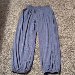 SHEIN Heathered Blue Jogger Pants